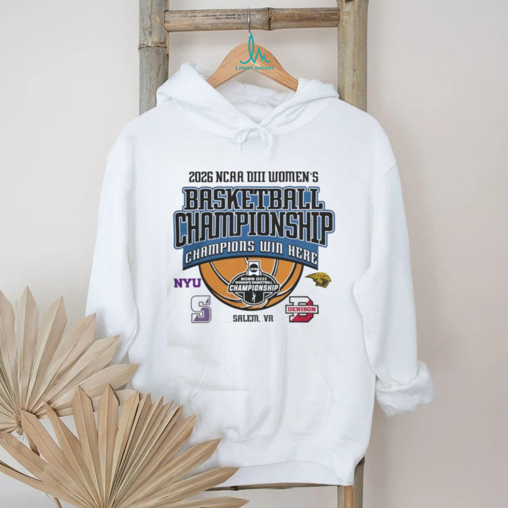 2026 NCAA Division III Women’s Basketball Final Championship T Shirt