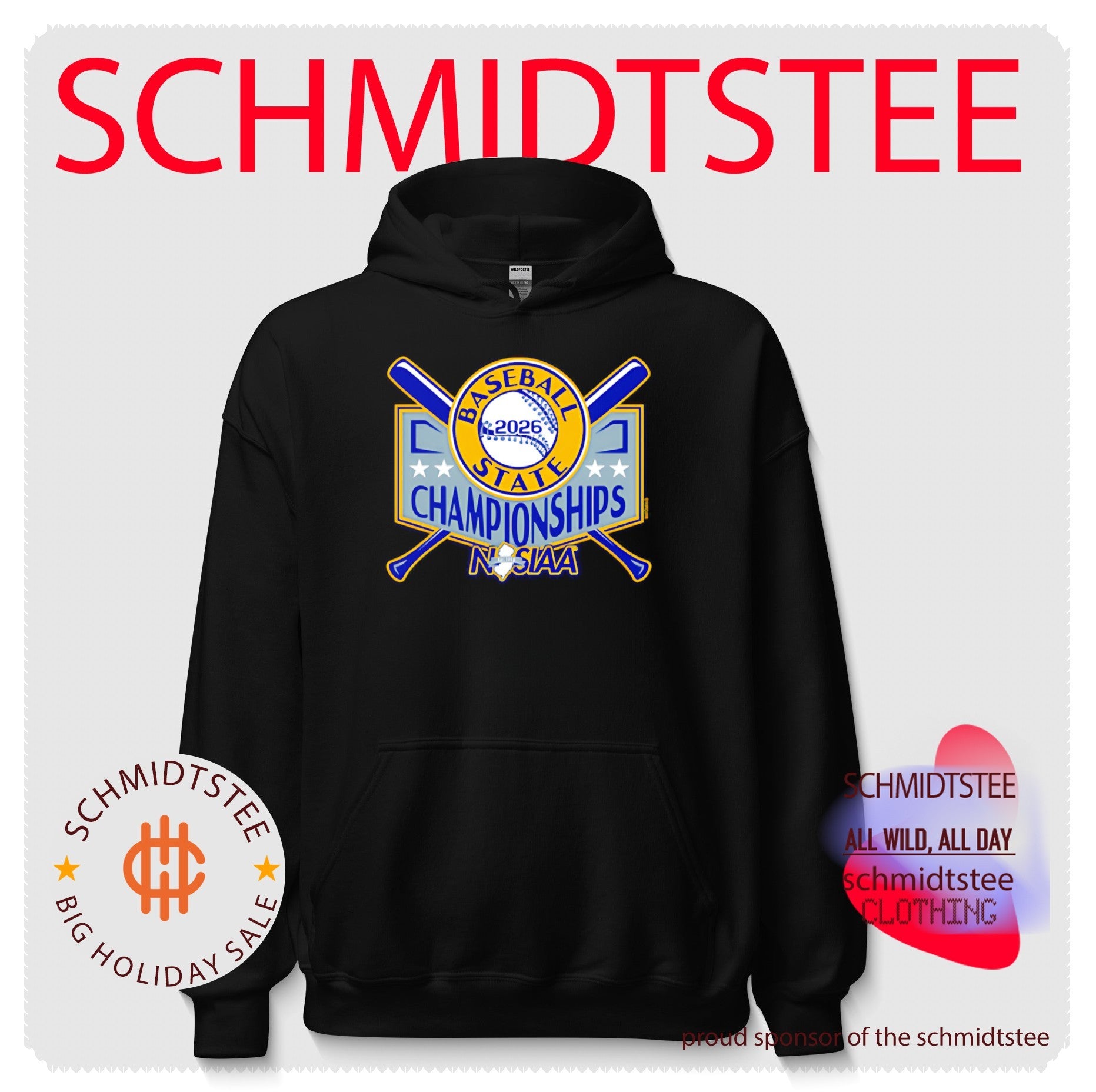 2026 NJSIAA Baseball State Championships logo shirt