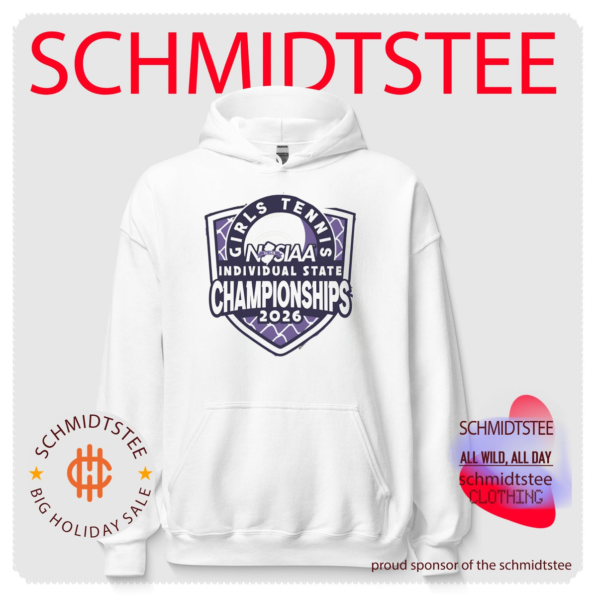 2026 NJSIAA Girls Tennis Individual State Championship logo shirt