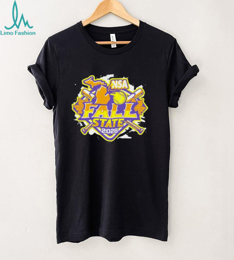 2026 NSA Michigan Fall State Fastpitch Tournament shirt