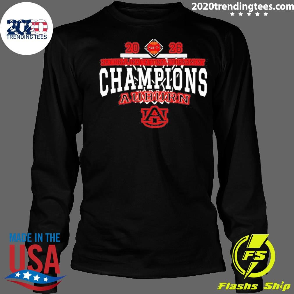 2026 National Invitational Tournament Champions Auburn Tigers Shirt