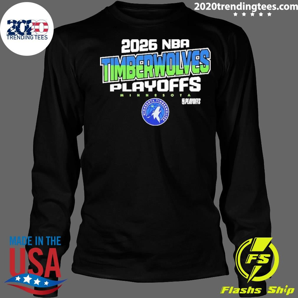 2026 Nba Playoffs Minnesota Timberwolves Next Level Shirt