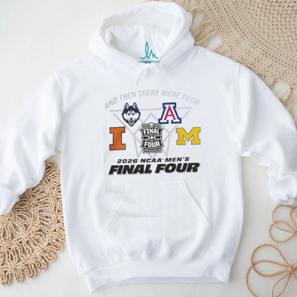 2026 Ncaa Men’s Final 4 Team Uconn And Arizona And Illinois And Michigan Shirt