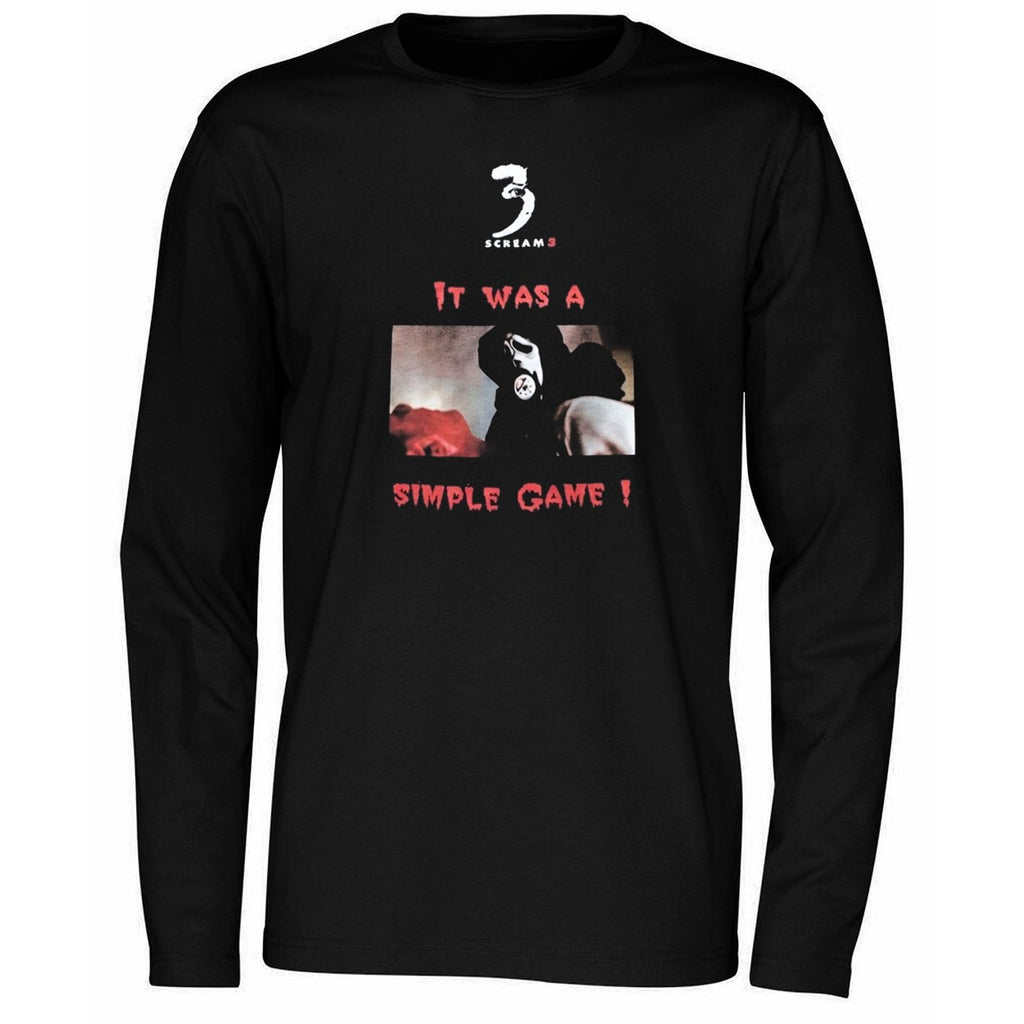 2026 Scream 3 It Was A Simple Game Shirt