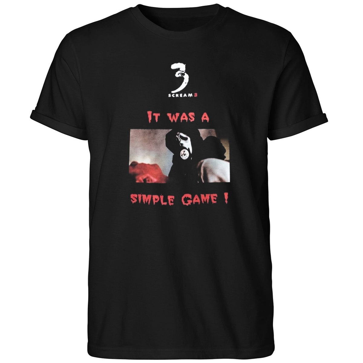 2026 Scream 3 It Was A Simple Game Shirt