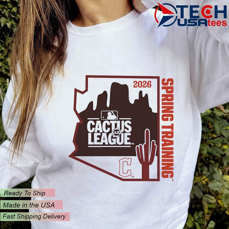 2026 Spring Training Cactus League Cleveland Guardians shirt