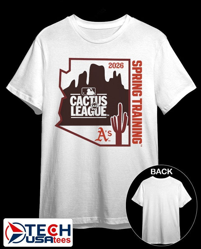 2026 Spring Training Cactus League Oakland Athletics shirt
