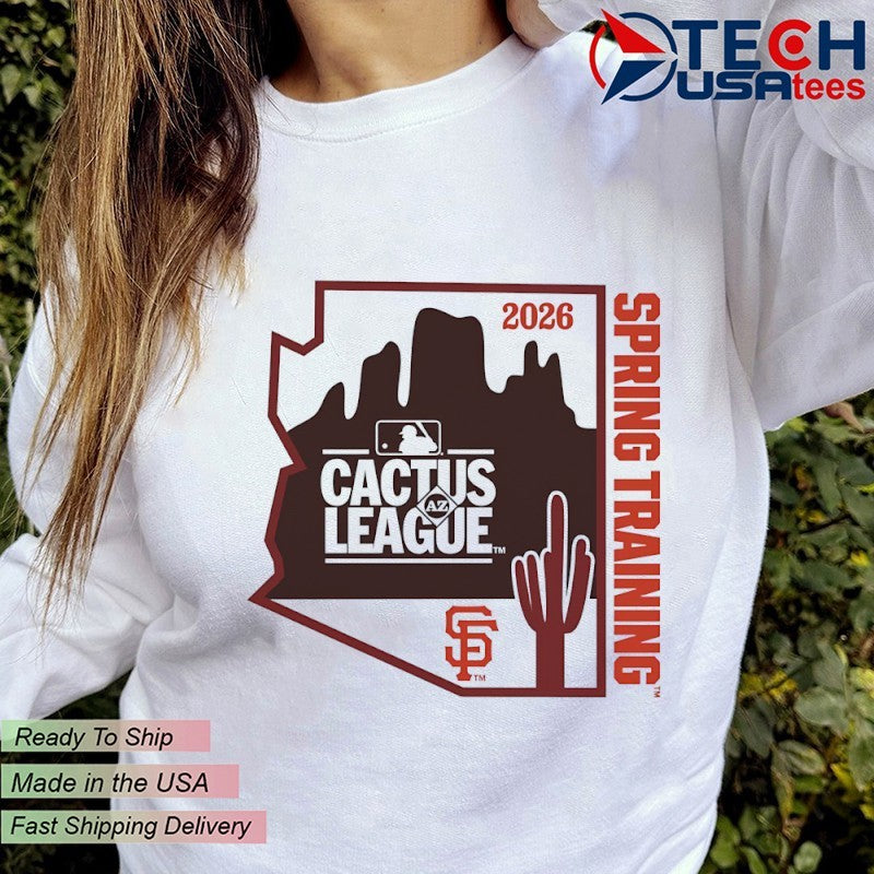 2026 Spring Training Cactus League San Francisco Giants shirt