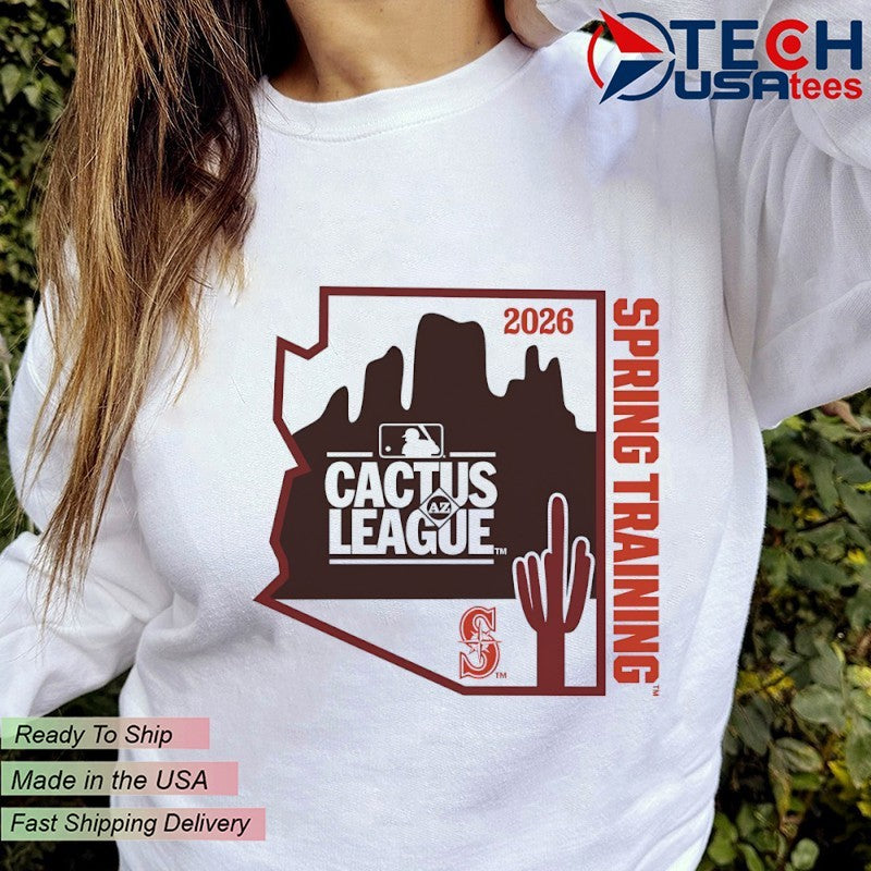 2026 Spring Training Cactus League Seattle Mariners shirt