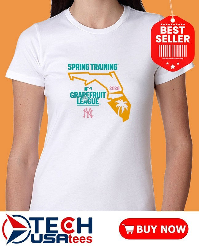 2026 Spring Training Grapefruit League New York Yankees shirt