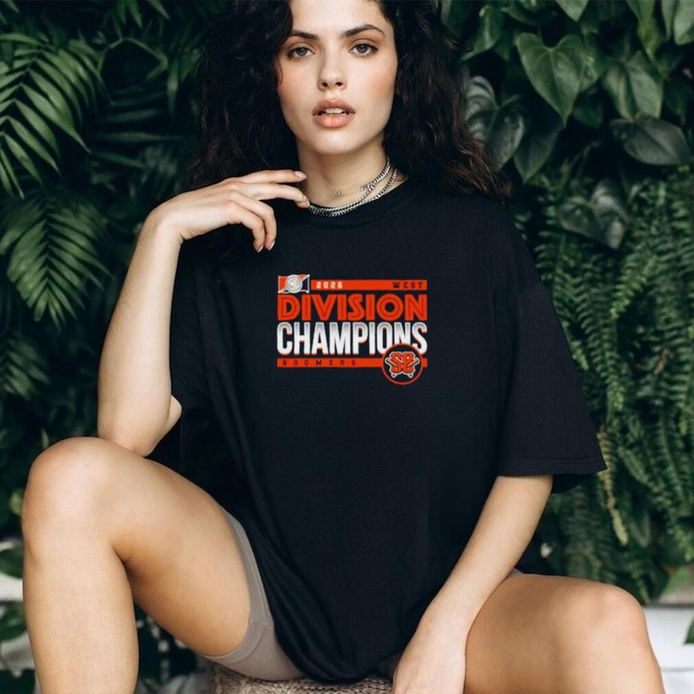 2026 West Division Champions Boomers Baseball shirt
