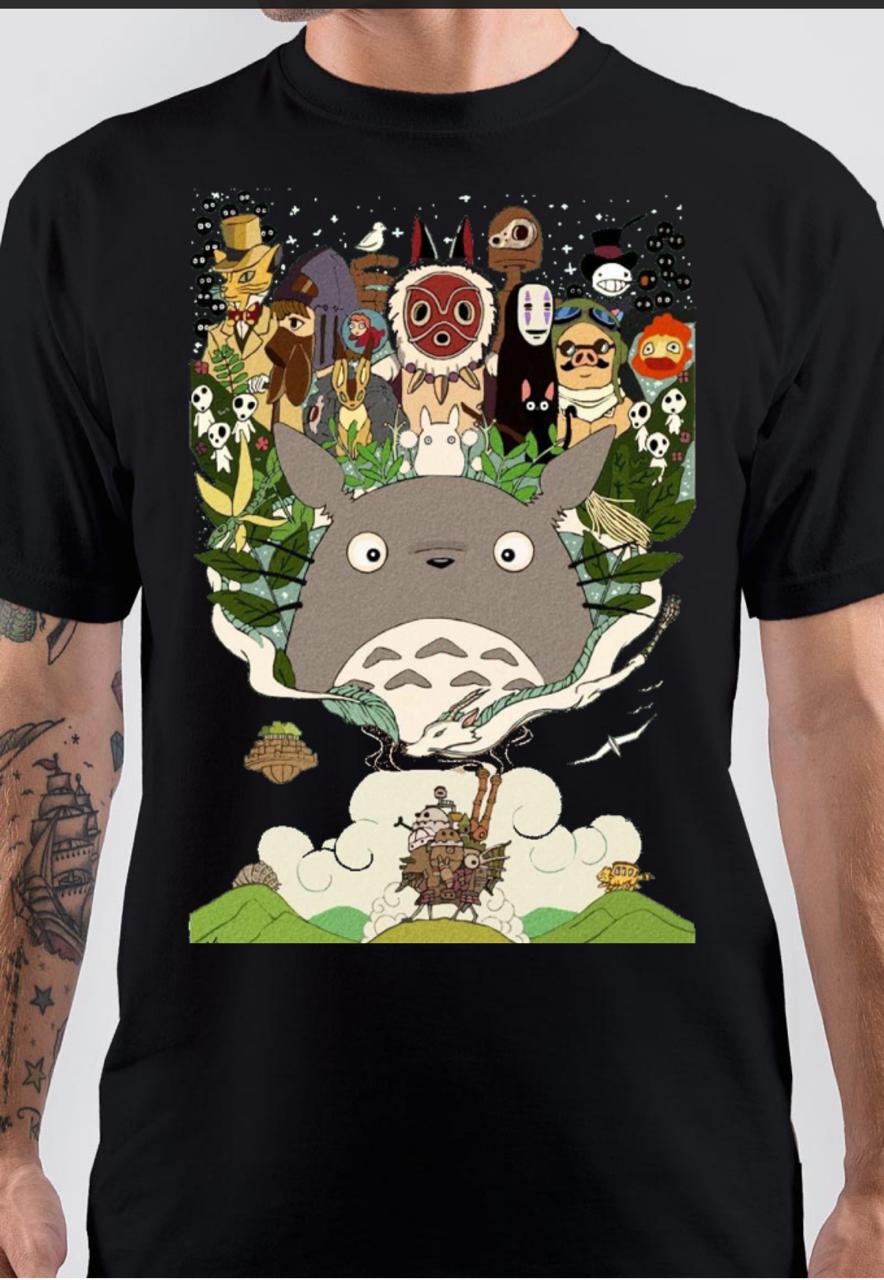 Hayao Miyazaki T-Shirt Hoodie, Sweatshirt | PureTeeCo.com