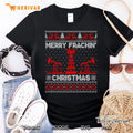 Oilfield Merry Fracking Christmas Ugly Christmas Sweater