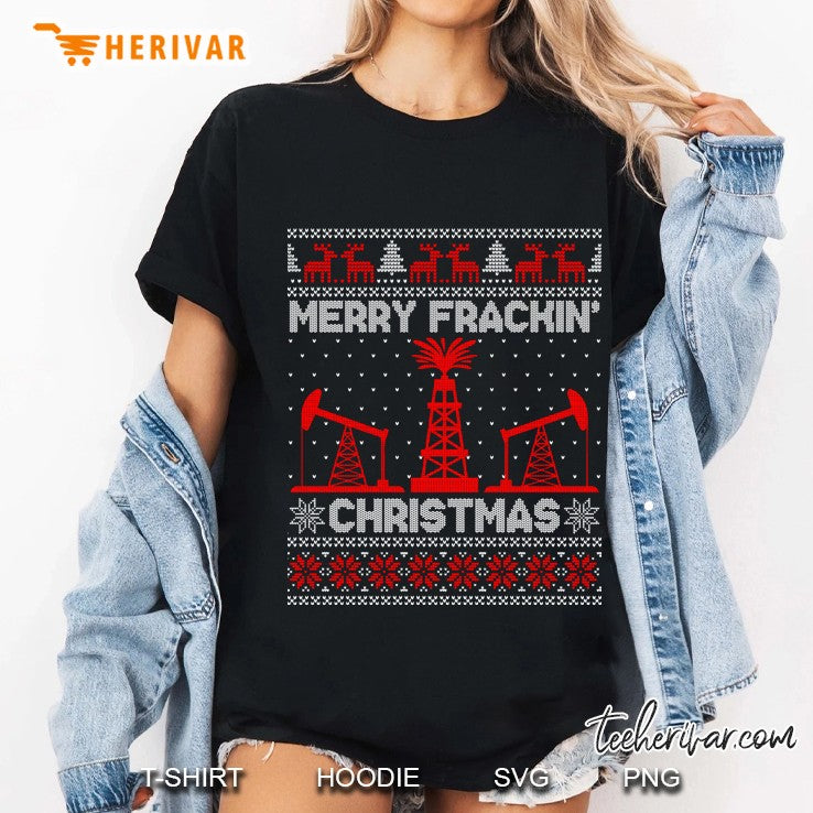 Oilfield Merry Fracking Christmas Ugly Christmas Sweater