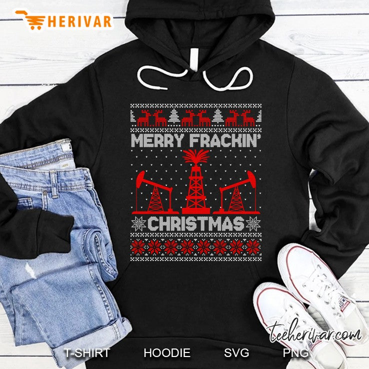 Oilfield Merry Fracking Christmas Ugly Christmas Sweater
