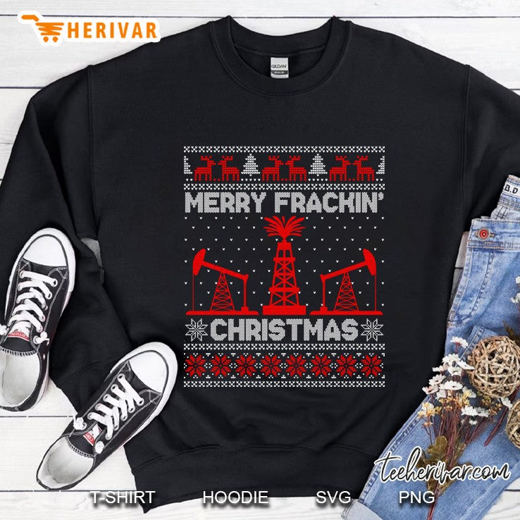 Oilfield Merry Fracking Christmas Ugly Christmas Sweater