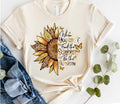 #212 - When You Can't Find the Sunshine Be the Sunshine Inspirational - Print Unisex Crew neck Tee T-shirt Hoodie, Sweatshirt