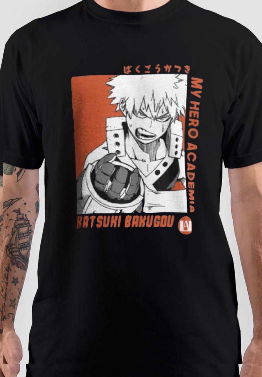 katsuki bakugo T-Shirt Hoodie, Sweatshirt | PureTeeCo.com