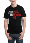 Born United Black T-Shirt Hoodie, Sweatshirt | PureTeeCo.com