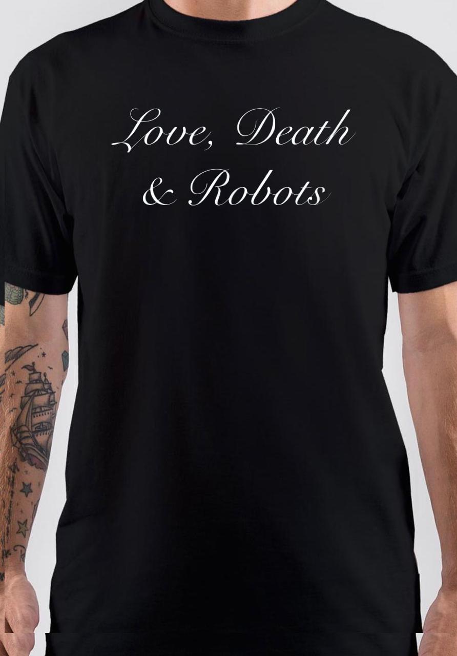 Love Death & Robots Black T-Shirt Style001 Hoodie, Sweatshirt | PureTeeCo.com