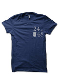 24in48 T-Shirt Hoodie, Sweatshirt | PureTeeCo.com