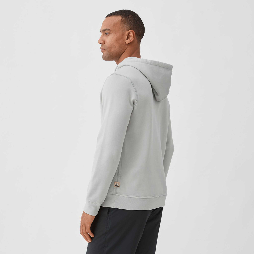 Stax Vintage Wash Hoodie - High Rise Grey T-Shirts, Sweatshirt | PureTeeCo.com (Image 4)