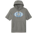 UNC Football: Ball Logo Short Sleeve Hoodie T-Shirts, Sweatshirt | PureTeeCo.com