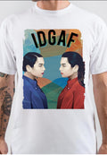 Dua Lipa IDGAF T-Shirt Hoodie, Sweatshirt | PureTeeCo.com