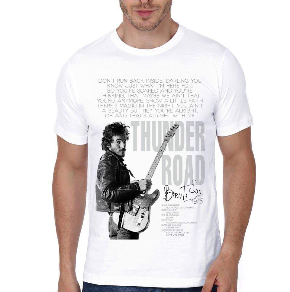 Thunder Road Half Sleeve T-Shirt Hoodie, Sweatshirt | PureTeeCo.com