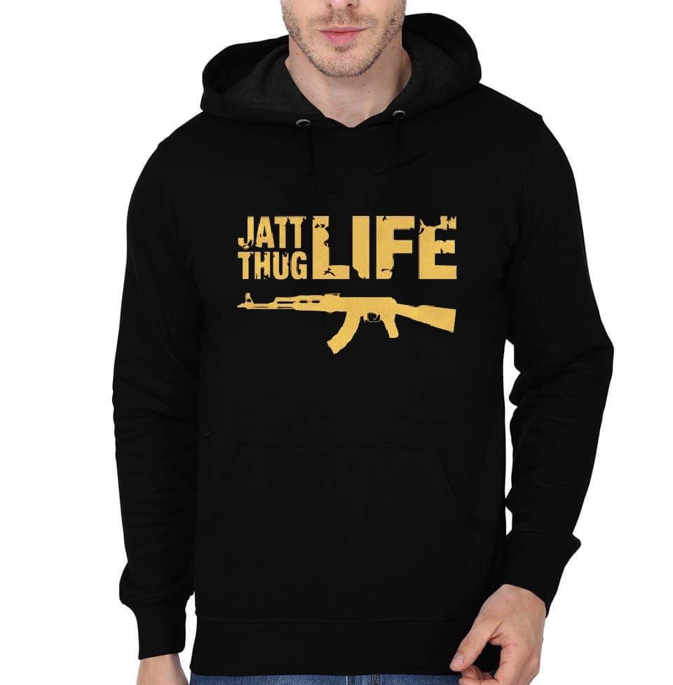 Jatt Thug Life Hoodie T-Shirts, Sweatshirt | PureTeeCo.com