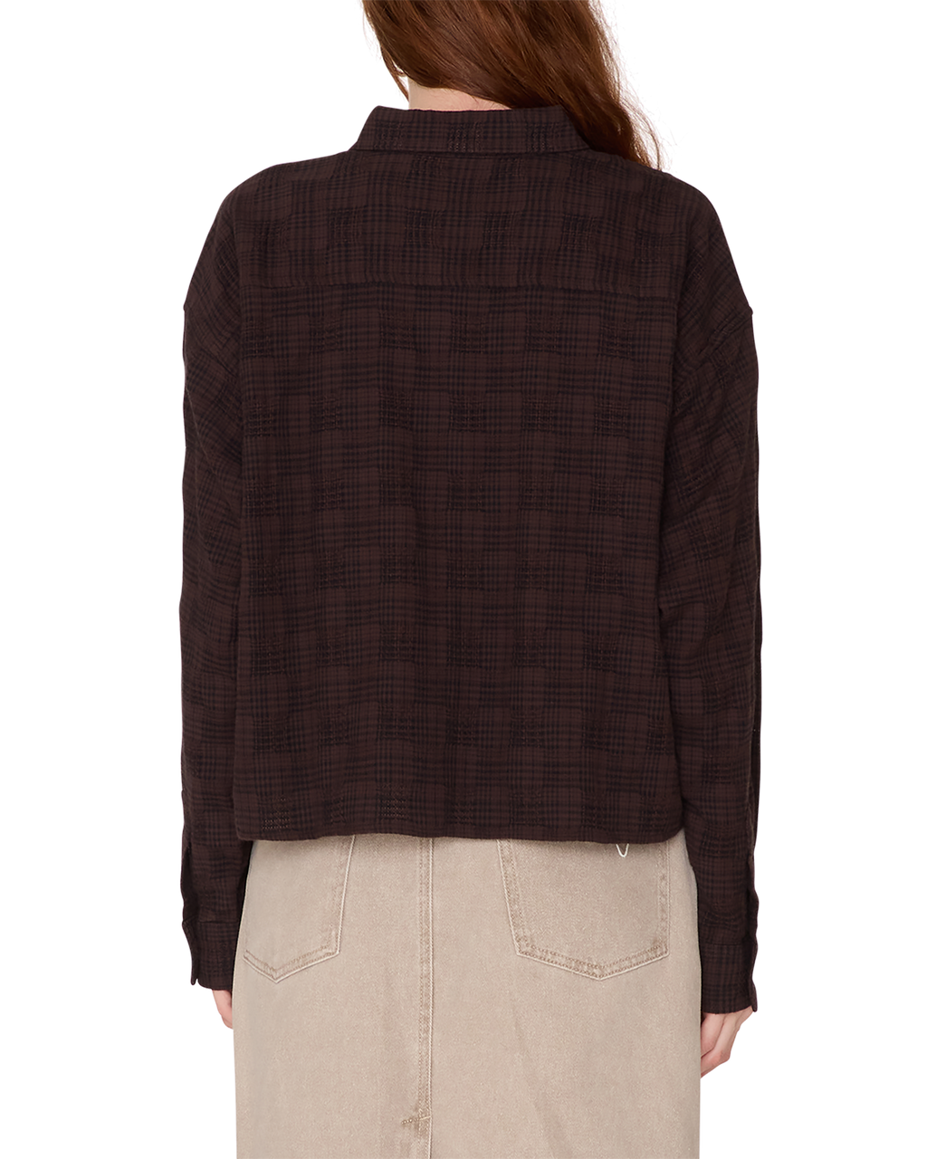 VIVIAN PLAID SHIRT Hoodie, Sweatshirt | PureTeeCo.com (Image 2)