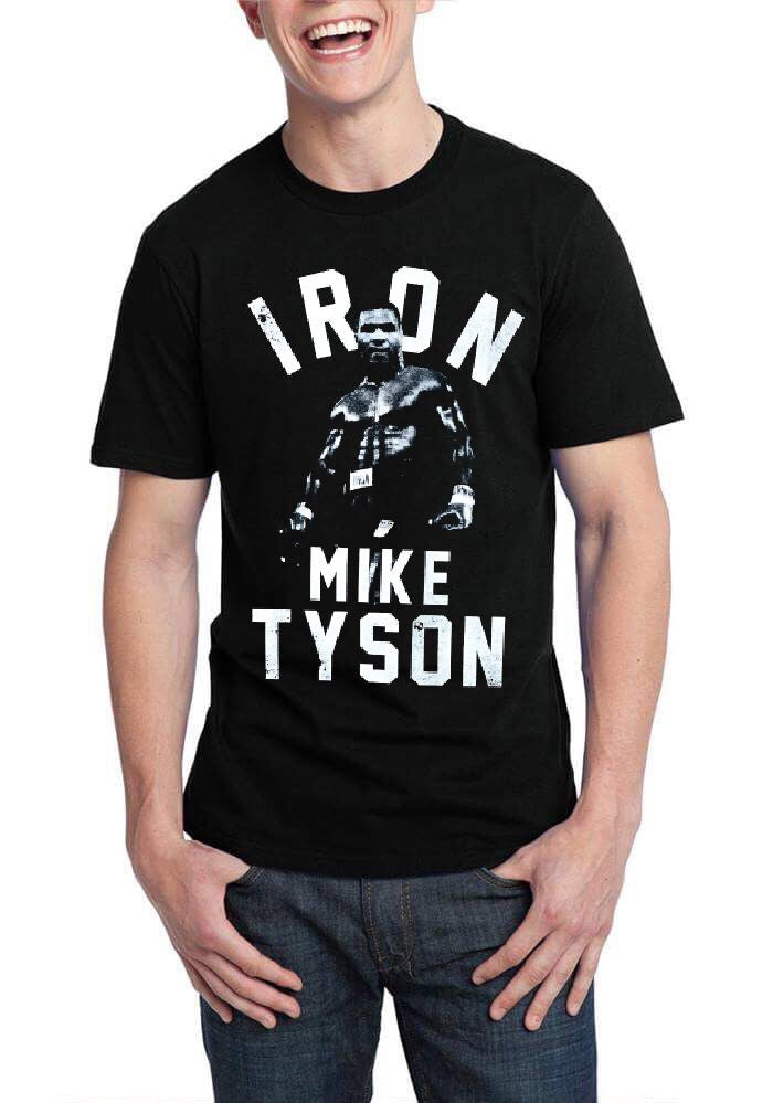 Iron Mike Tyson Black T-Shirt Hoodie, Sweatshirt | PureTeeCo.com