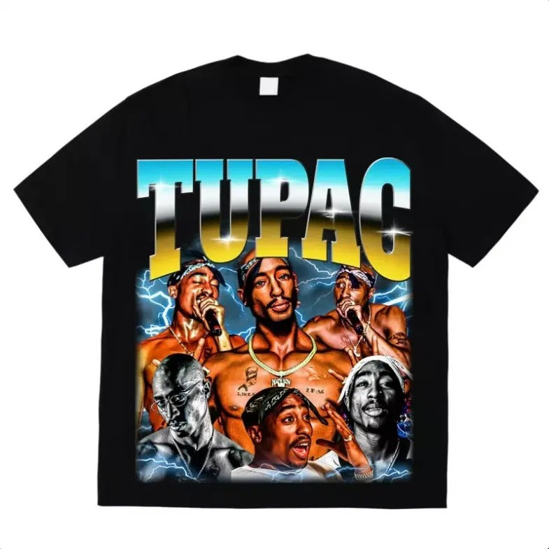 2Pac T-shirt Retro 90's Bootleg Tupac Shakur Hoodie, Sweatshirt | PureTeeCo.com