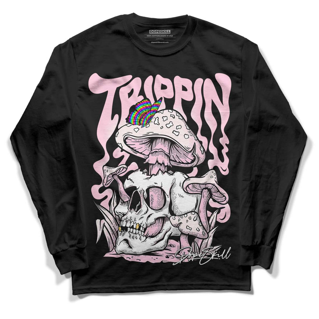 Dunk Low Pink Foam DopeSkill Long Sleeve T-Shirt Trippin Graphic Hoodie, Sweatshirt | PureTeeCo.com (Image 1)