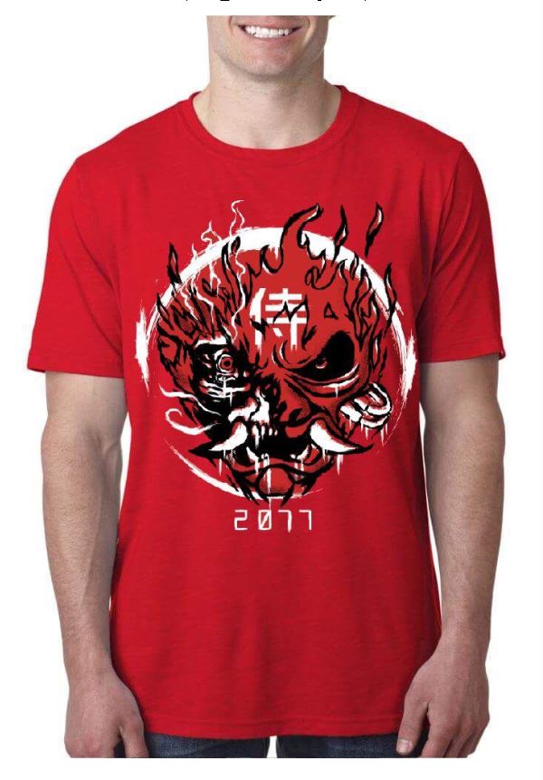 Cyberpunk 2077 Red Half Sleeve T-Shirt Hoodie, Sweatshirt | PureTeeCo.com