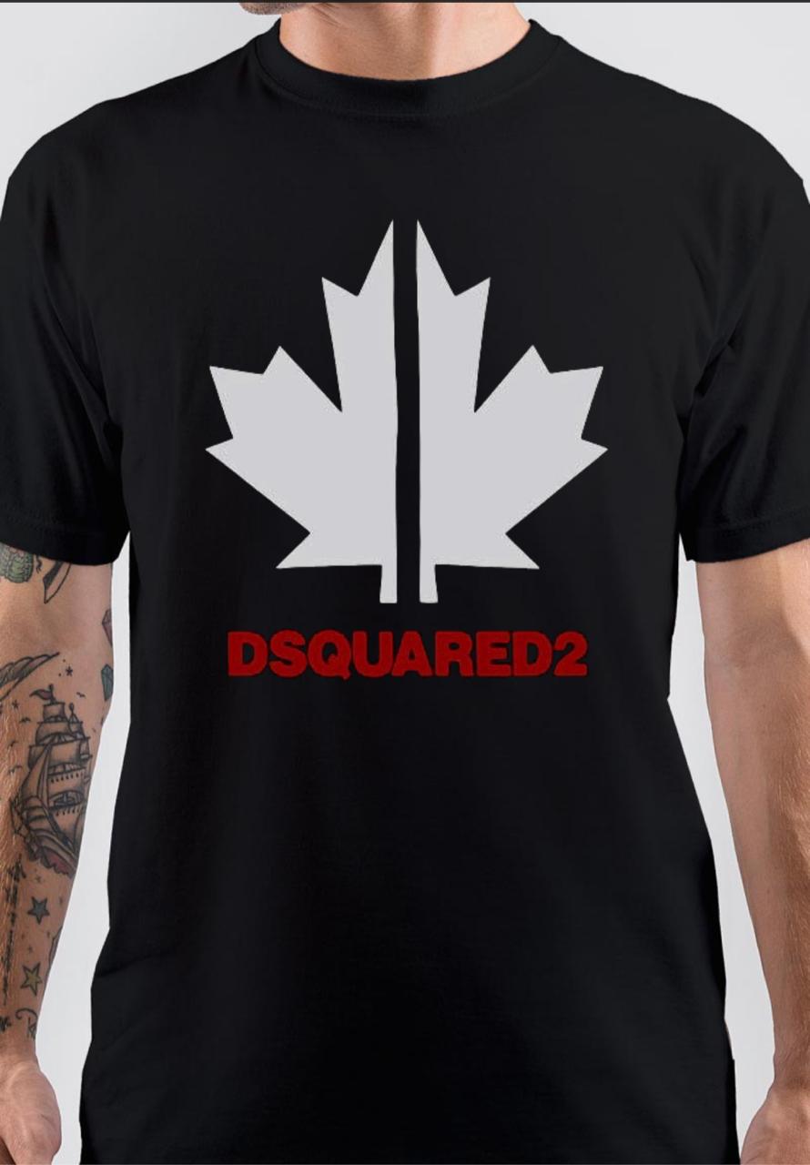 Dsquared 2 Maple Leaf T-Shirt Hoodie, Sweatshirt | PureTeeCo.com
