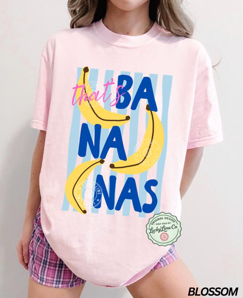Bananas Summer Fruit Food Pun Retro Banana Summer Comfort Colors (4)