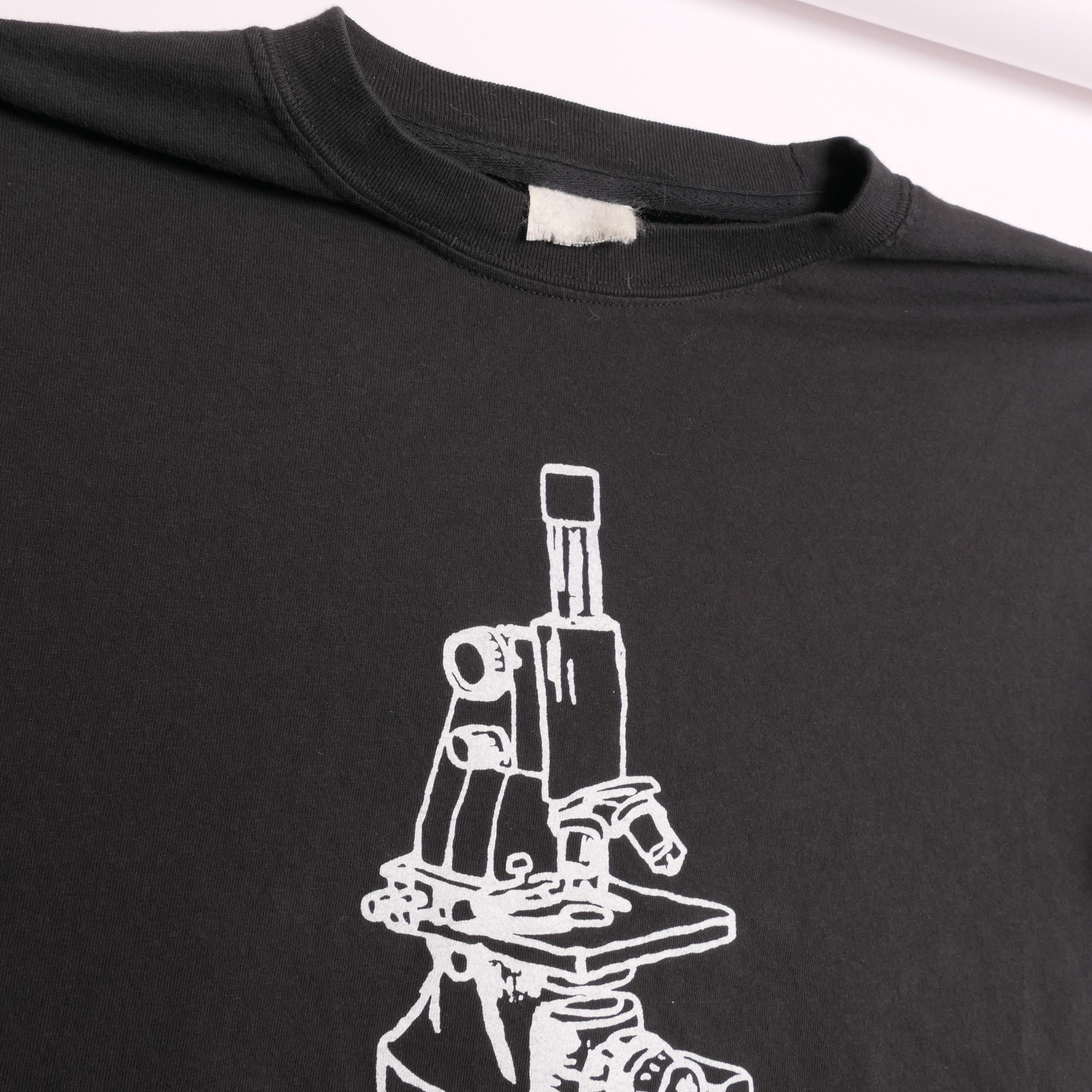 Hum Microscope Logo Tee 12 Inch Records Band Astronaut Tour Metal Post Punk Alternative Rock Grunge Album Shoegaze Xl (4)