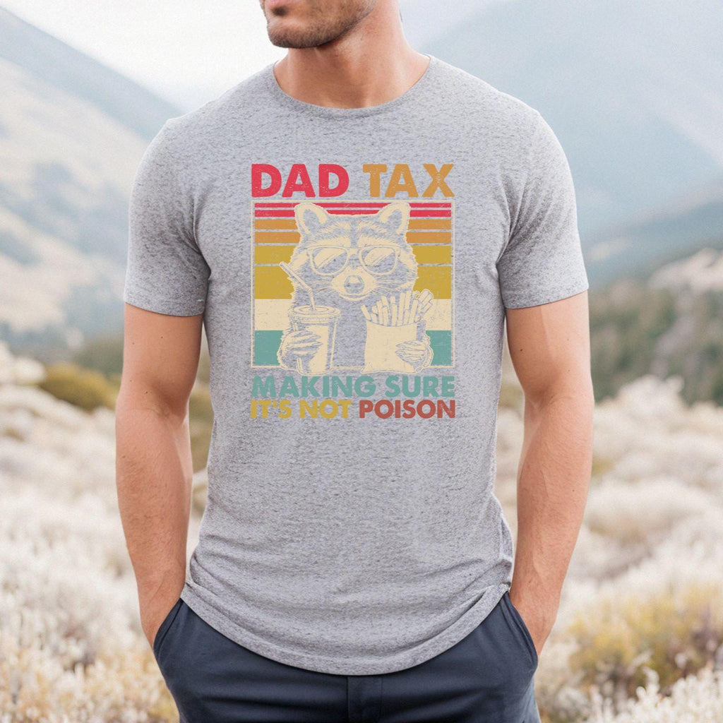 Dad Tax Racoon Dad Retro Dad Fathers Day Dad Birthday Dad Dad Tax Dad Tee Dad (4)