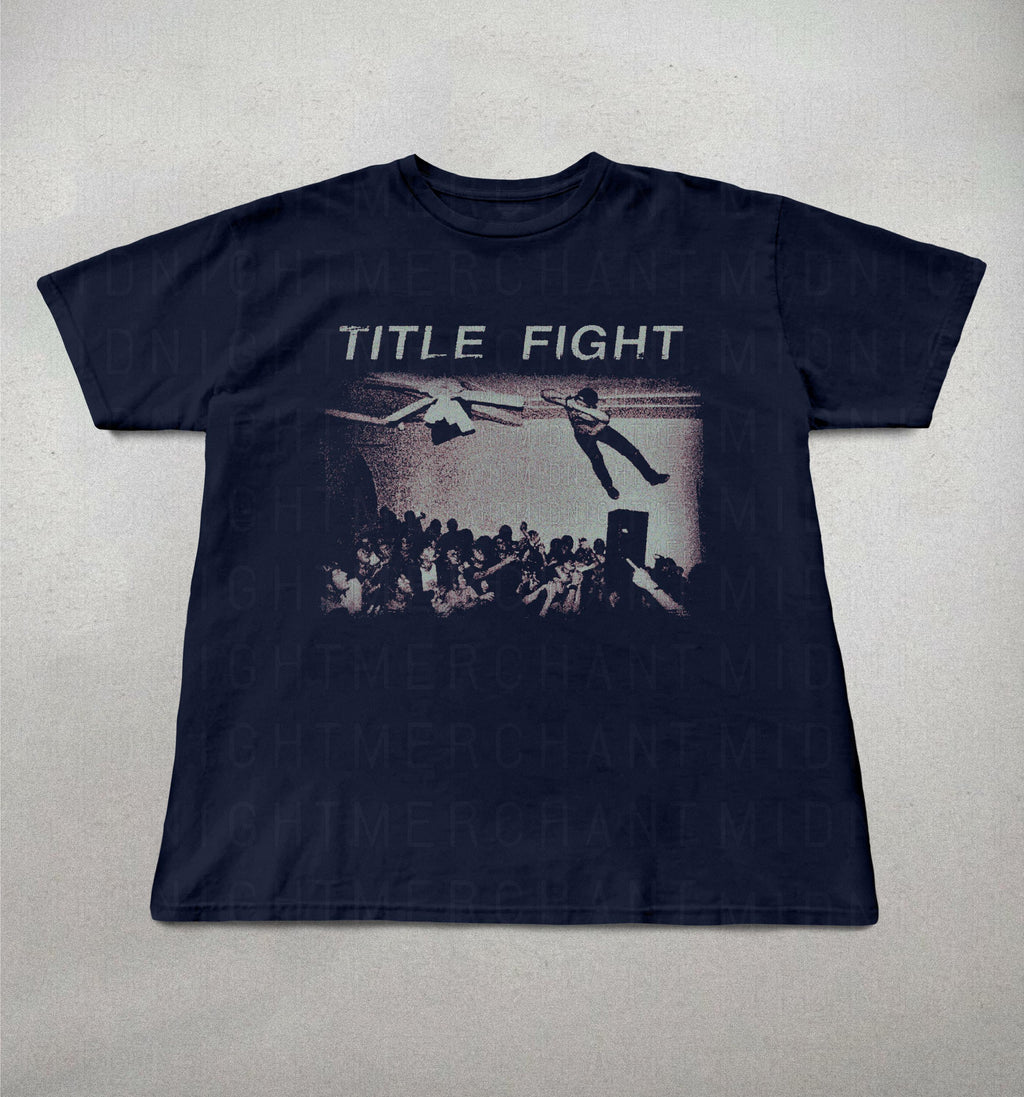 Title Fight Ceiling Fan Shoegaze Band Tees Gothic Grunge Retro Indie Band Tees (4)