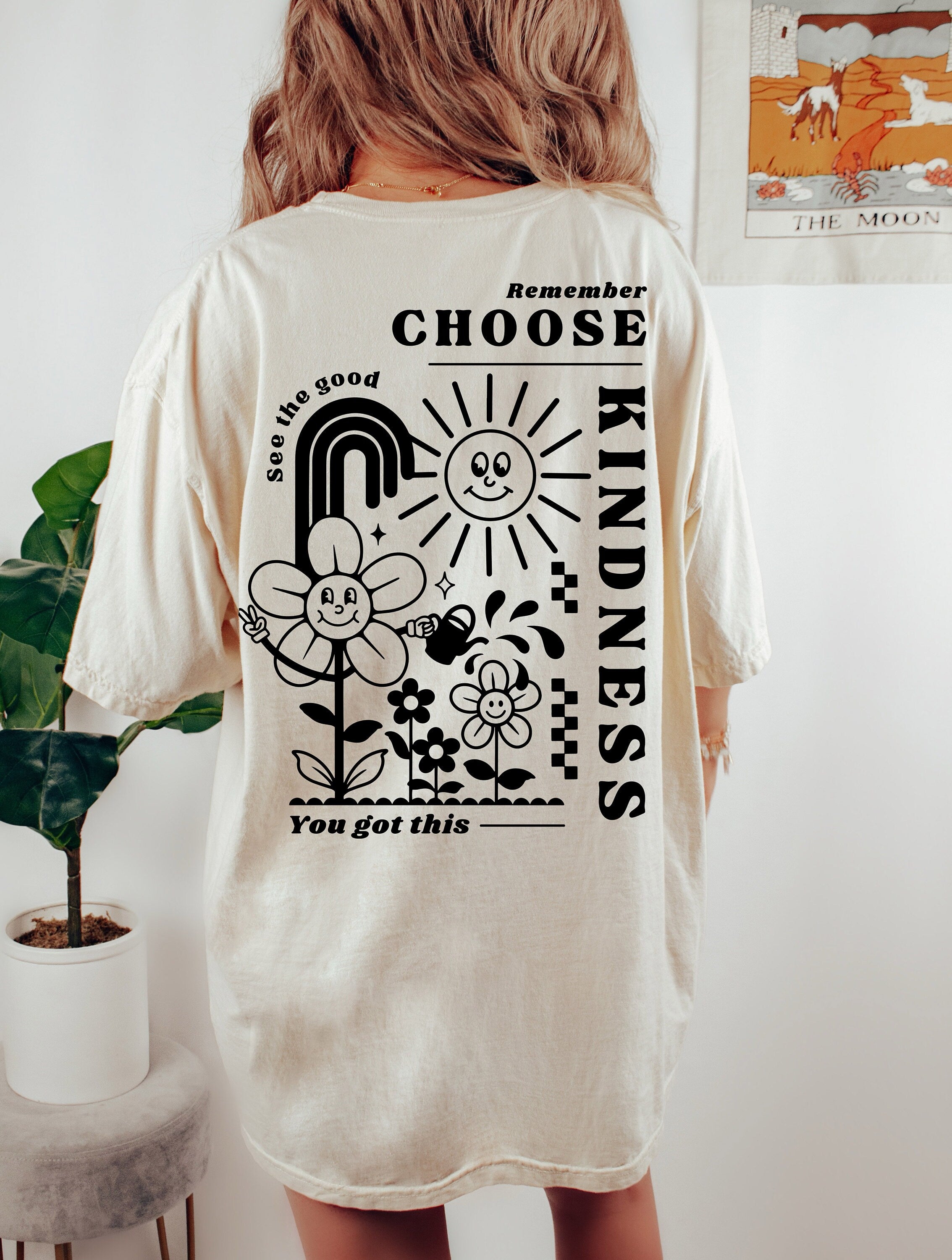 Choose Kindness Tee Kindness Matters Teevintage Inspired Tee Comfort Colors Oversized Tee Kind Tee (4)