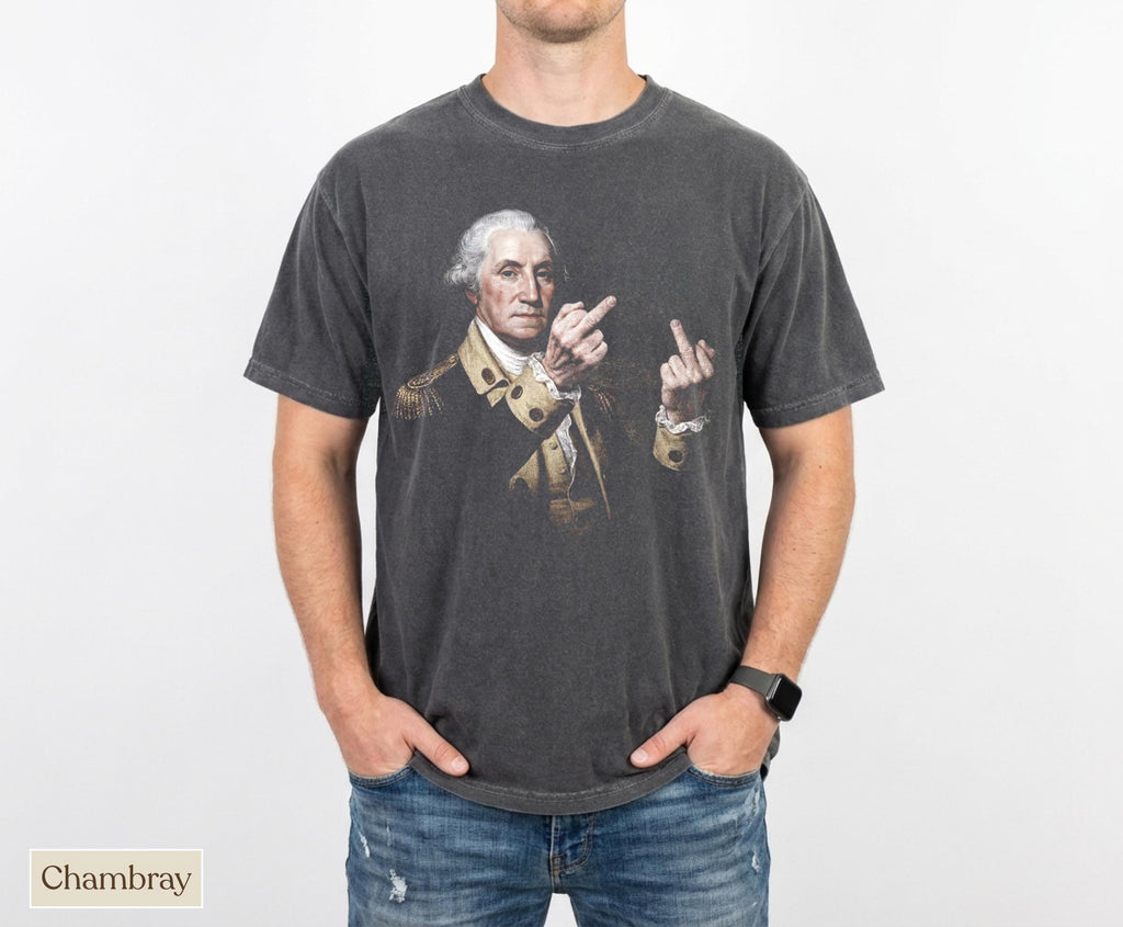 George Washington Patriotic Usa America 250 4th July Unisex T-shirt, Sweatshirt, Hoodie (4)