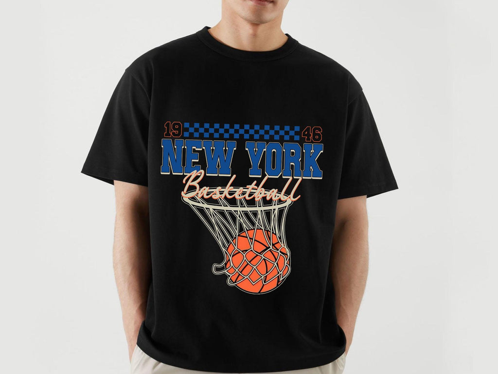 York Basketball 2026 Champions Retro Ny Finals Bound Tee York Basketball Game Day Ny Fan (4)