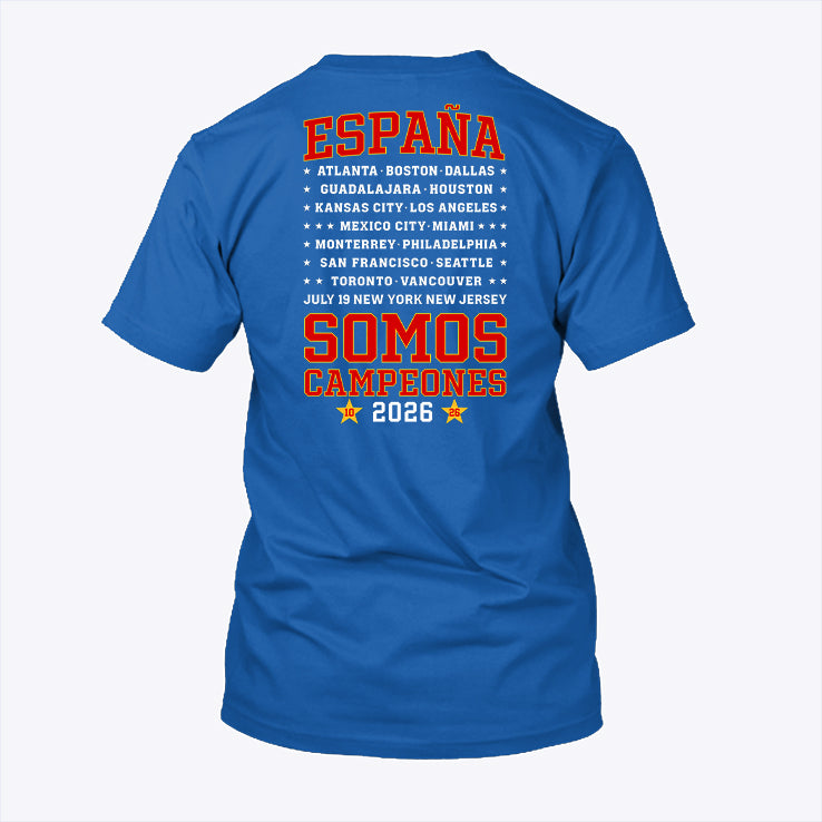 Spain Somos Campeones World Cup 2026 T Shirt