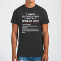 3 Things About My Wife Graphic Tee Hoodie, Sweatshirt | PureTeeCo.com