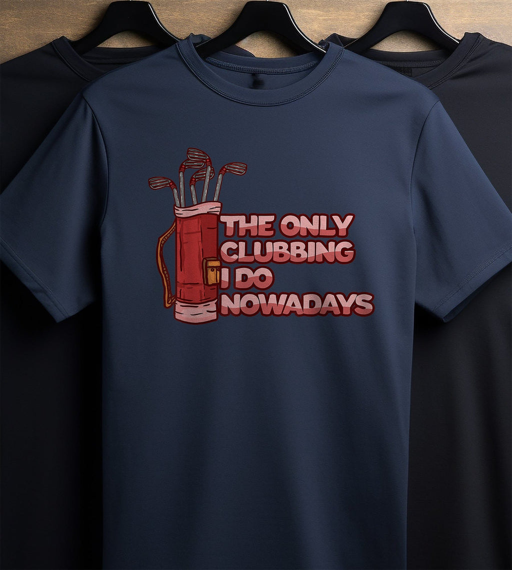 Golf Funny Clubbing Joke T-Shirt Hoodie, Sweatshirt | PureTeeCo.com (Image 2)