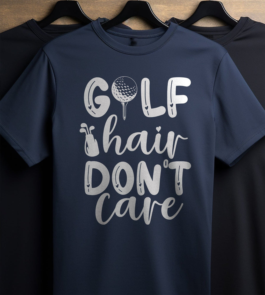 Golf-95 T-Shirt Golf Hair Don't Care Hoodie, Sweatshirt | PureTeeCo.com (Image 2)