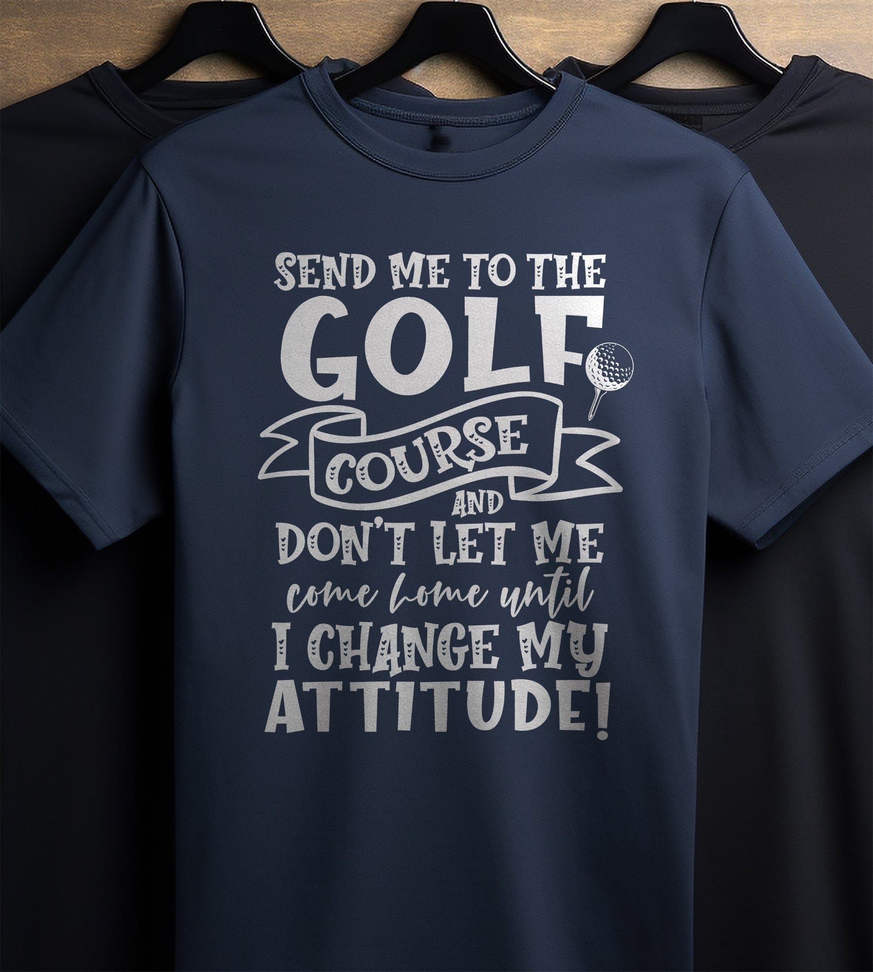 Golf-94 T-Shirt Send Me to the Golf Course Hoodie, Sweatshirt | PureTeeCo.com (Image 2)
