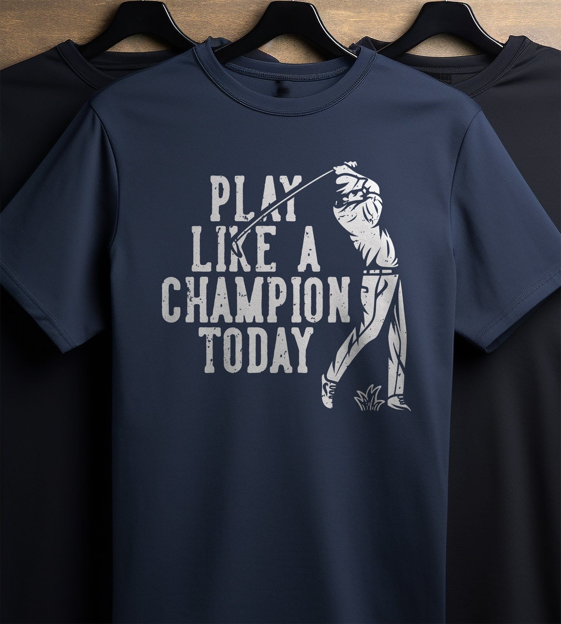 Golf 24 Swing into t-shirt Hoodie, Sweatshirt | PureTeeCo.com (Image 3)