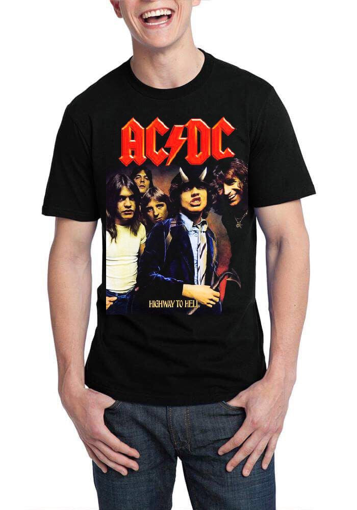 AC DC Black T-Shirt Hoodie, Sweatshirt | PureTeeCo.com